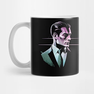 Classy Man With Tie Mug